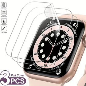3Pcs TPU For iWatch Screen Protector For iPhone 38MM 40MM 41MM 42MM 44MM 45MM 49MM Hydrogel Film